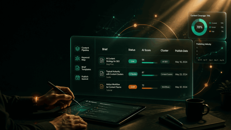 Notion-Based Content OS for AI-Native SEO – The Complete Setup Guide