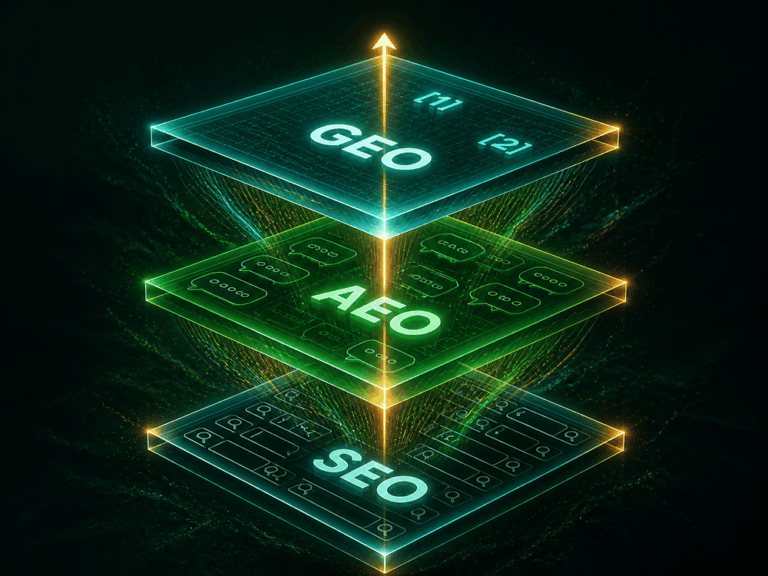 SEO vs AEO vs GEO: The New Search Optimization Stack Explained