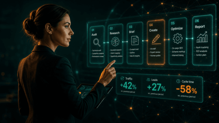 How AI SEO Agencies Actually Deliver Results - Hero)